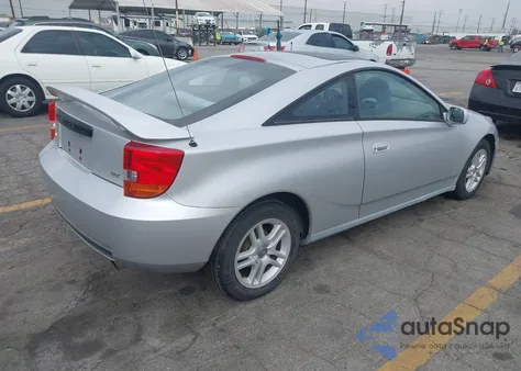 2001 Toyota Celica Gt из США, поврежденный, VIN JTDDR32T010097654